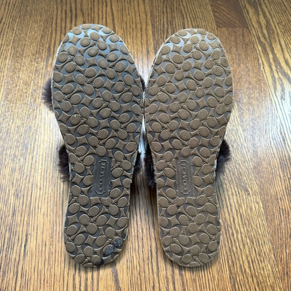 NWOT Coach Poppy Jayda Signature Slippers - Picture 8 of 8